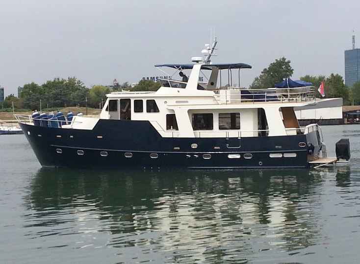 TRAWLER YACHT 57 trawler passagemakers live-aboard steel or aluminum