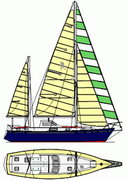 SAILboat plans & FULL SIZE FRAME PATTERNS FOR BOAT BUILDING IN RADIUS 
