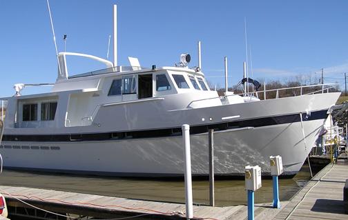 TRAWLER YACHT 57 trawler passagemakers live-aboard steel 