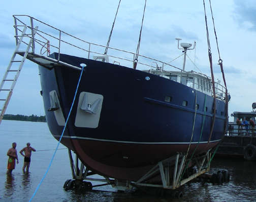 boat plans centennial spray 50 steel wood sail boat