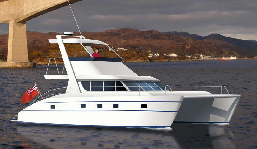 catamaran plans, boat plans cat 46 fiberglass