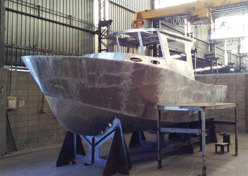 Fishing boats plans work boat plans STEEL KITS POWER, boat 