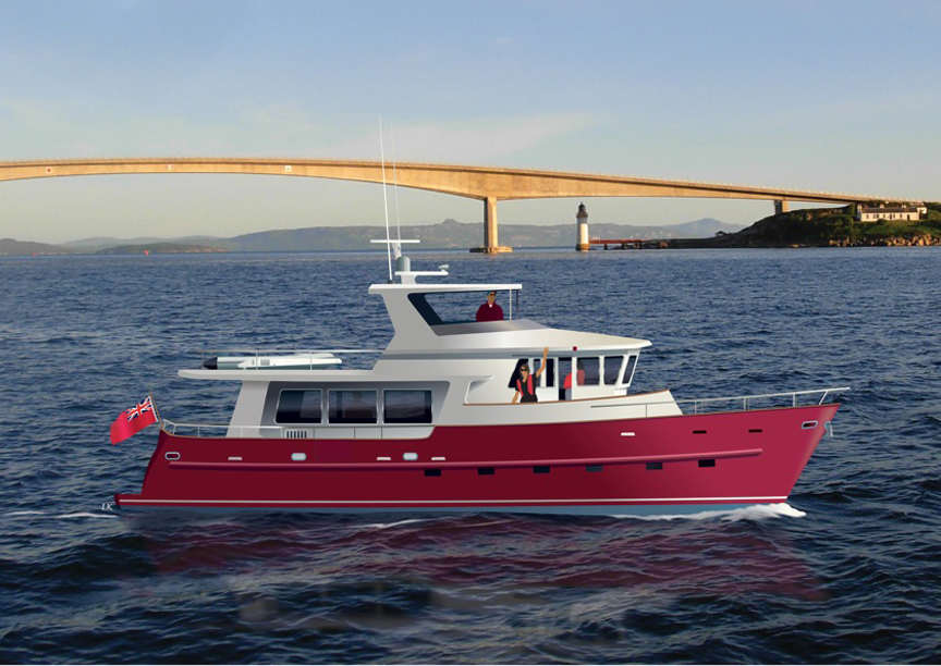 bibe: topic steel trawler yacht plans