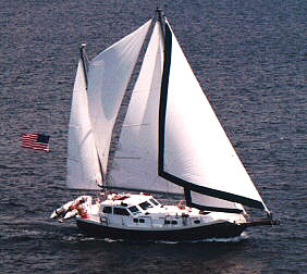 spray 370a, bruce roberts, steel boat kits, boat building